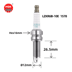Prix direct usine Bougies d'allumage Nickel NGK LZKR6B-10E 1578 18854-10080 pour Hyundai Kia - Product Image 2