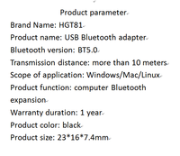 Dongle bluetooth, transmisor usb para ordenador, gran oferta, 2022