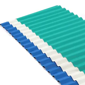Quality guarantee plastic tiles for roof upvc roof oanels transparent plastic glass sheet for balcony roof cover