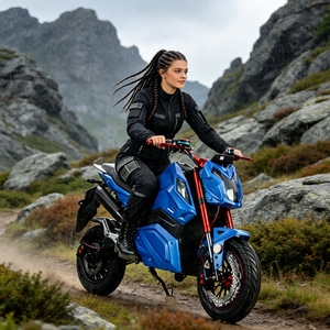 Bicicleta Eléctrica de Carretera JENOVA, 2000W, 60V, 70KM de Autonomía, 20AH, Llanta Ancha de Litio, Luz LED Delantera/Trasera, Freno de Disco, Logotipo Personalizado - Product Image 6