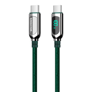Affichage numérique 100W <span class=keywords><strong>USB</strong></span> <span class=keywords><strong>C</strong></span> <span class=keywords><strong>C</strong></span>âble de charge rapide 5A Alimentation rapide à courant élevé Transfert stable - Product Image 3