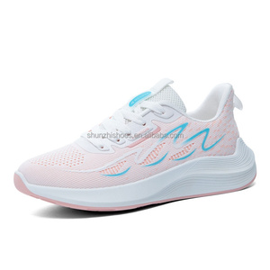 Oem odm casual alla moda con <span class=keywords><strong>espadrillas</strong></span> gratis sneakers da passeggio antiscivolo ragazze trail running scarpe sportive da donna - Product Image 6