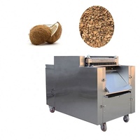 Machine automatique électrique pour enlever et décortiquer les coques de noix de coco, outil de traitement des coques à haute efficacité pour usage industriel