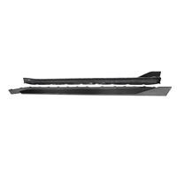 Pour BMW M3 G80 2021-2022 – Jupes latérales en fibre de carbone sèche – Pièces de modification de kit carrosserie aérodynamique OEM – Vente directe usine