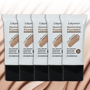 Cosméticos de <span class=keywords><strong>base</strong></span> Polvo facial vegano Mineral Impermeable Orgánico Etiqueta privada Maquillaje de <span class=keywords><strong>base</strong></span> líquida - Product Image 2