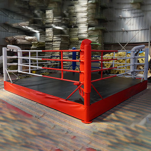 Usine directement vendre couleur personnalisée Gym compétition Kickboxing formation MMA combat anneau Cage Table de boxe avec hauteur - Product Image 3