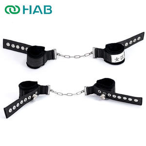 HUIAIBAO Boucle magnétique de protection pour patients agités Verrouillage magnétique pour les jambes et les attaches de maintien debout Modèle A-104 - Product Image 1