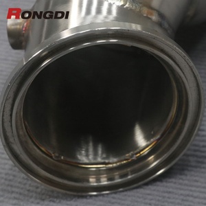 Downpipe 3,5 pouces pour BMW G20 320i 325i 330i B48 2.0T (2017-2023) en acier inoxydable T304, finition brillante, pour échappement sport - Product Image 6