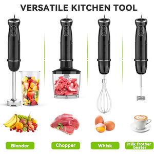 Batidora de Mano Comercial de 1000W, Eléctrica, de Plástico, Portátil, de Inmersión, para Hacer Jabón, Uso Doméstico, 5+ Velocidades, Multifuncional - Product Image 2