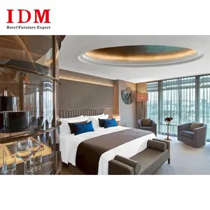 middle east design custom hotel develop project five-star hotel bedroom set hotel room furniture packages