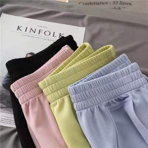 <span class=keywords><strong>Pantalones</strong></span> Cortos Deportivos de Verano <span class=keywords><strong>para</strong></span> <span class=keywords><strong>Mujer</strong></span>, Holgados, de Cintura Alta, Casuales, Frescos, de Pierna Ancha, <span class=keywords><strong>para</strong></span> Gimnasio, Yoga - Product Image 4