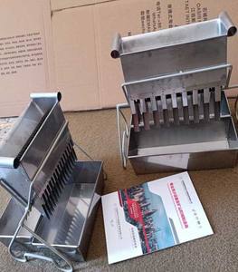 अच्छी गुणवत्ता खनन मशीनरी स्टेनलेस स्टील नाला नमूना विभक्त चौड़ाई 5mm/7.5mm/15mm नाला पारखी - Product Image 5