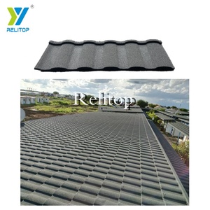 Relitop-Suministro de construcción de estilo West Coast, Chip de piedra de Color recubierto galvanizado, Material de renovación de techo de ASTO antiguo - Product Image 4