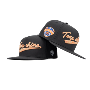 Casquettes brodées TCAP Chine, casquette personnalisée, 5 panneaux, sergé de coton, snapback - Product Image 2