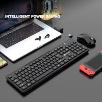 Vente en gros de haute qualité clavier souris sans fil combo bureau ordinateur PC souris sans fil clavier combo
