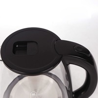 Bouilloire électrique en verre transparent de qualité supérieure avec base antidérapante pour usage domestique
