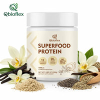 Poudre de superaliments Qbioflex Factory Direct avec complexe de vitamines et de minéraux, complément de protéines en poudre pour adultes