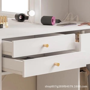 Tocador de <span class=keywords><strong>mesa</strong></span> de <span class=keywords><strong>uñas</strong></span> moderno Americano europeo <span class=keywords><strong>para</strong></span> <span class=keywords><strong>Amazon</strong></span> Hot Panel muebles espejo nueva belleza <span class=keywords><strong>para</strong></span> sala de estar fábrica al por mayor - Product Image 3