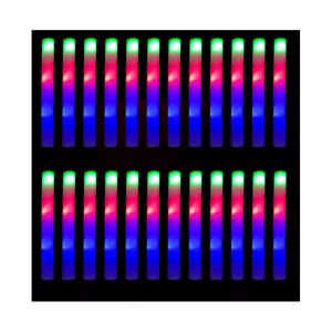 Bâton en mousse LED qui émet de la lumière dans l'obscurité, avec trois couleurs clignotantes, un cadeau pour les concerts de carnaval et les fournitures de fête - Product Image 4