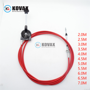 Kabel Gas Berkualitas Tinggi 3.5M 4.0M 45M Suku Cadang <span class=keywords><strong>Excavator</strong></span> Loader Kabel Gas Universal - Product Image 2