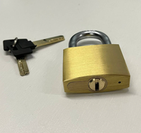 Cylindre de cadenas en laiton haute sécurité chromé IP65 étanche, corps carré, système à clé maîtresse, antivol, durable, marque Mount