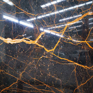 Marmo Nero e Oro Port Laurent Italiano per Pavimenti e Scale Interni - Product Image 5