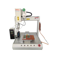 Machine à souder automatique à grande vitesse BBA avec alimentation automatique en étain, robot de soudage pour téléphone, système de soudage, bande LED, robot industriel