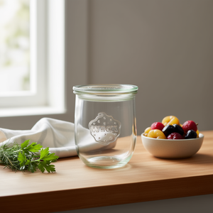 Pot en verre Weck Tulip 0,5L avec couvercle pour la conservation des aliments - Product Image 3