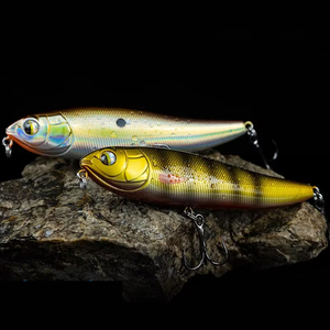 Esca da pesca con esca artificiale galleggiante <span class=keywords><strong>per</strong></span> <span class=keywords><strong>esche</strong></span> da pesca con esca rigida 8g 14g Topwater Walking the Dog Fishing esca <span class=keywords><strong>per</strong></span> spigola - Product Image 1