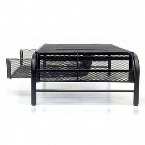 Metal <b>Desk</b> Monitor Stand <b>Riser</b> with Organizer Drawer - Product Image 2