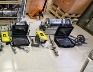 Giếng dầu downhole Detector nước cũng Hộp máy ảnh CCD Analog lĩnh vực tín hiệu phát hiện toàn cảnh downhole TV IP68 không thấm nước Micro - Product Image 4