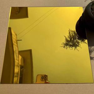 Polystyrene bạc/vàng một cách Tấm Gương nhà cung cấp lớn PS Styrene gương giá rẻ trở lại áo nhựa gương cho tiêu hao - Product Image 4