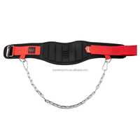 Cinturón de levantamiento de pesas ajustable con cadena de acero y acolchado de EVA, cierre de gancho y bucle, unisex, para entrenamiento de fuerza en gimnasio, completo.