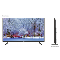 Tv Pintar LED 4K UHD Tv Pintar Tanpa Batas 32 Inci Tv Pintar Ramping Led 32 Inci Tv Pintar Android Wifi