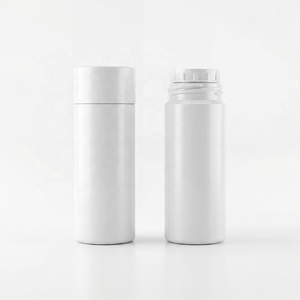 Botella de Polietileno de Baja Densidad (LDPE) y Polietileno de Alta Densidad (HDPE) de 160 ml, Ø48, con Tapa de 6 Orificios para Tamizado, Envase para Polvo Fino Medicinal para Bebés - Product Image 1