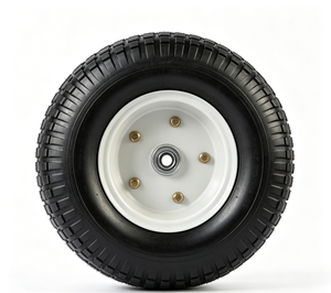 Roues pivotantes 13 x 5.00-6, roue en mousse PU à bande de roulement solide, polyuréthane 13 pouces - Product Image 4