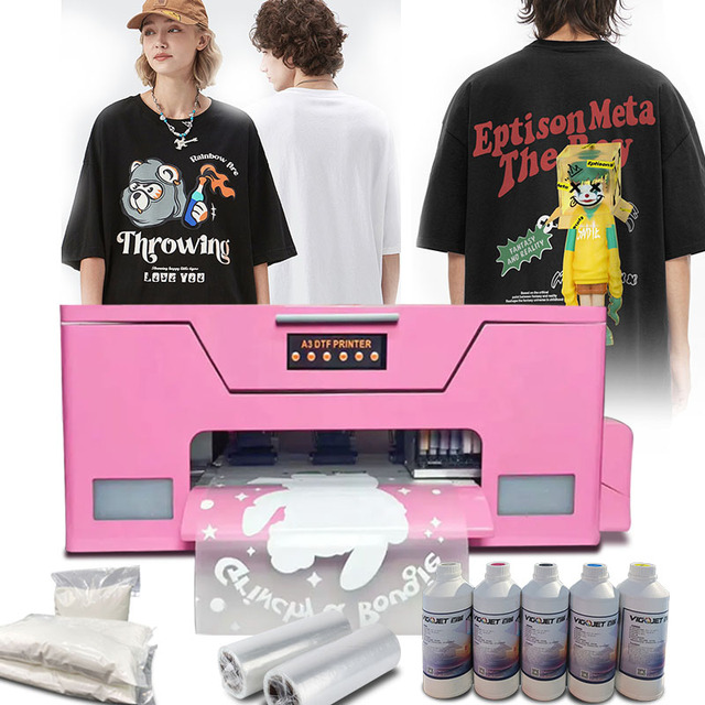 Digital A3 DTF UV Printer Transfer T-shirt Printing Machine Inkjet DTF Printer Small Business Machinery