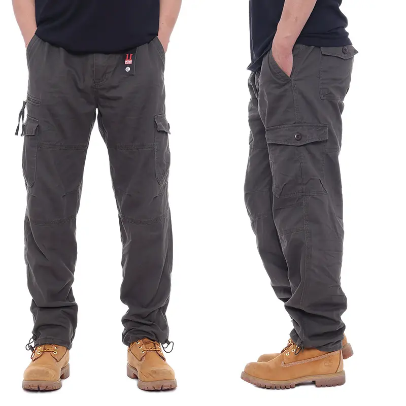 2021 pantaloni Cargo di nuova moda High Street Wear uomo Casual Plus Size pantaloni Cargo pantaloni da allenamento all'aperto