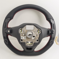Volant en cuir semi-perforé pour Volkswagen VW Golf 8 MK8 R 5 6 7 MK5 MK6 MK7 Polo GTI Scirocco Jetta Passat B7 Amarok
