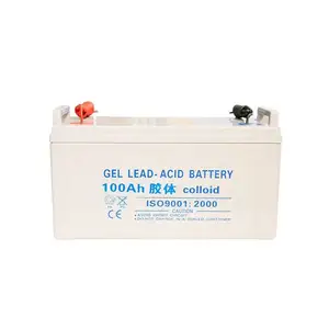 Deep Cycle Solar Gel Battery 12V 100Ah 150Ah 200Ah 250Ah 150 Amp 12 Volt Rechargeable Lead Acid Battery Wholesale Price