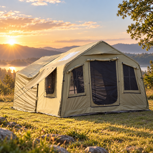 <span class=keywords><strong>Tenda</strong></span> Familiare Grande <span class=keywords><strong>per</strong></span> <span class=keywords><strong>Campeggio</strong></span> di Gruppo, Amici, Cortile, 300x500x220cm, Una Stanza e Area Giorno, <span class=keywords><strong>Veranda</strong></span> Laterale, Commercio all'Ingrosso ODM - Product Image 1