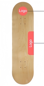 CZFIT Skateboard, Tabla de Surf con Doble Joystick, Fishboard, Longboard de Doble Cola, Skateboard de Calle para Descenso, Totalmente de Arce Canadiense - Product Image 5