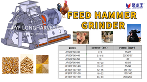 Offre Spéciale Usine <span class=keywords><strong>Broyeur</strong></span> Électrique à <span class=keywords><strong>Marteaux</strong></span> pour Aliments du Bétail, Volaille, Porcs et Animaux, 4 tonnes/h, 30 kW, pour Mélange Humide et Broyage de Farine - Product Image 6