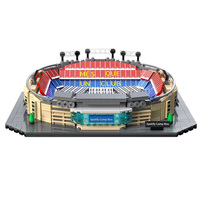 CADA C66023W Blocs de construction de stade de football Stade de Barcelone Simulation Briques d'assemblage DIY Jouet