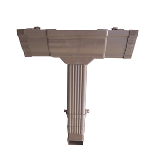 Modern PVC Rain <strong>Gutter</strong> &amp; Downpipes for Building's Roofing Rainwater Drainage System <strong>Plastic</strong> Building Materials - Product Image 2