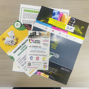 Impression offset personnalisée pour brochures pliées, dépliants et livrets sur papier d'art - Impression de logo et de livres sur mesure - Product Image 4