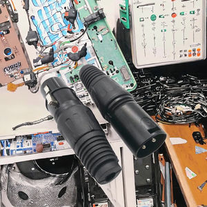 Connecteur audio XLR 3 broches en alliage de zinc, mâle vers femelle, pour guitare et haut-parleur - Product Image 2