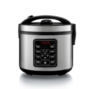 Battery Automatic Rice Cooker Mechanical Timer Control Multi-Purpose Stainless Steel >6L Capacity Portable Fast Cooking - Product Image 1