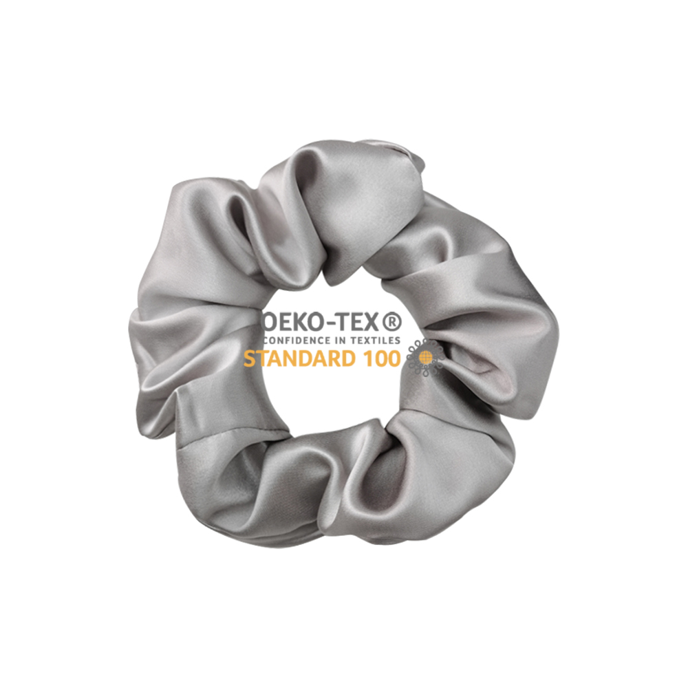 Оптовая продажа, шелковые резинки для волос из тутового шелкопряда, новинка, шелковые атласные резинки для волос из 100% чистого шелка, резинки из сатина