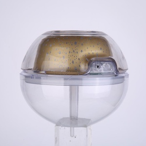 Humidificador ultrasónico de vapor frío con proyección de cielo estrellado de cristal, lámpara estrellada con luz nocturna para dormitorio y hogar - Product Image 1